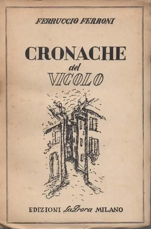 Cronache del vicolo - Ferruccio Ferroni - copertina
