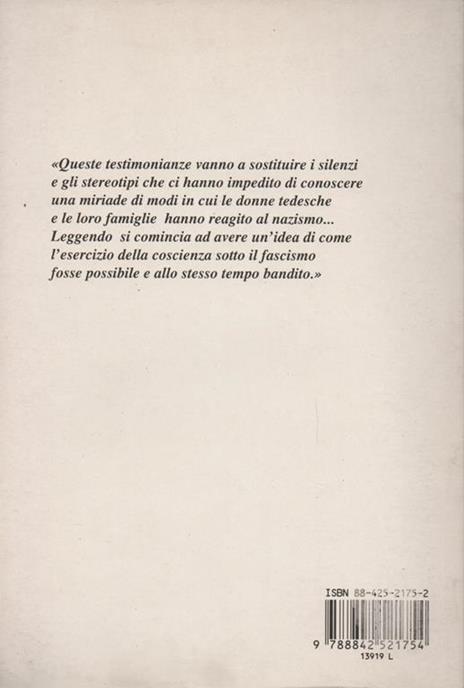Frauen. Le donne tedesche raccontano il Terzo Reich - Alison Owings - 2