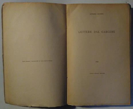 LETTERE DAL CARCERE - Antonio Gramsci - 3