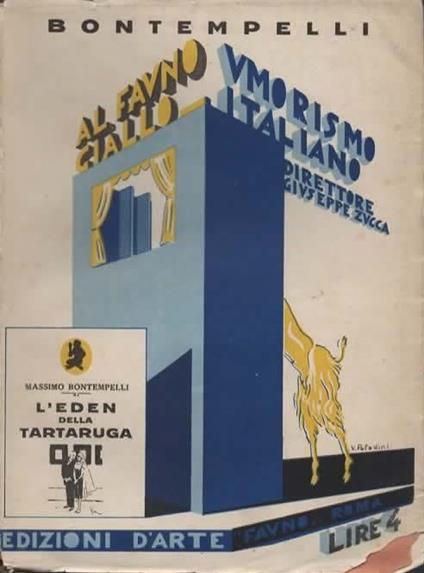 L' Eden Della Tartaruga - Massimo Bontempelli - copertina
