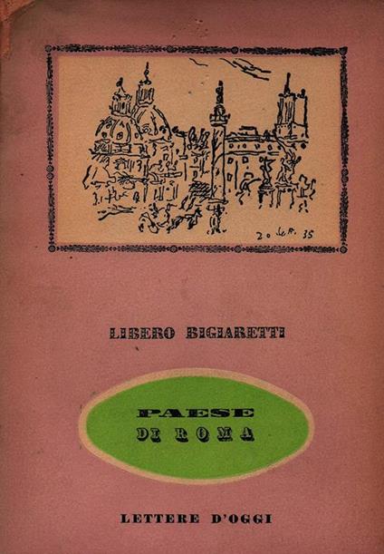 Paese di Roma - Libero Bigiaretti - copertina