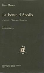 La Fonte d'Apollo. In appendice: 