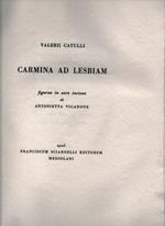 Carmina ad Lesbiam. Figurae in aere incisae ab Antonietta Viganone