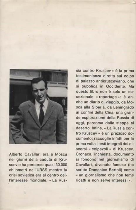 La Russia contro Kruscev - Alberto Cavallari - 2