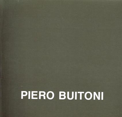 Piero Buitoni - Piero Buitoni - copertina