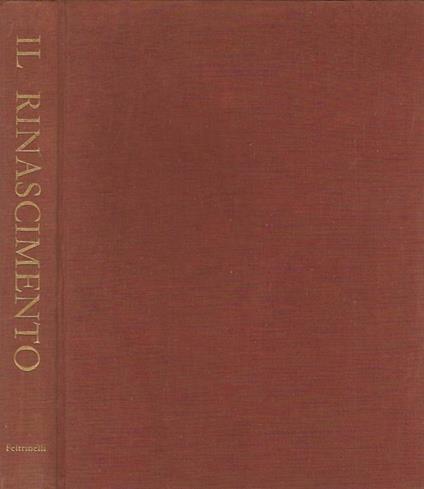 Il Rinascimento - J. H. Plumb - copertina