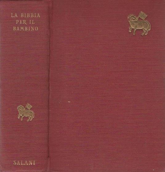La Bibbia per il bambino - Cesare Gallina - copertina