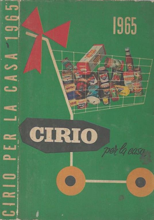 Cirio. per la casa 1965, numero 24 - Ada Boni - copertina