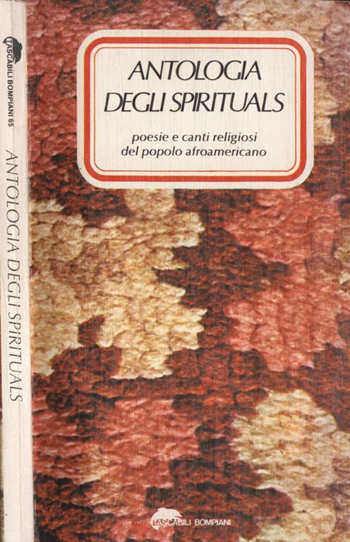 Antologia degli spirituals - copertina