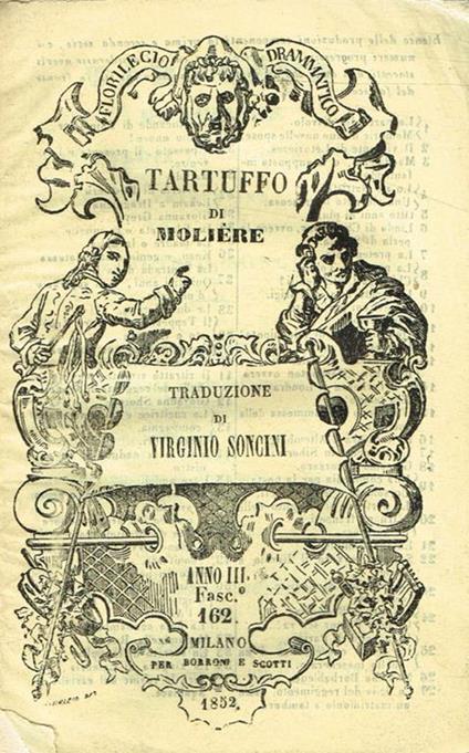 Tartuffo. Commedia in cinque atti - Molière - copertina