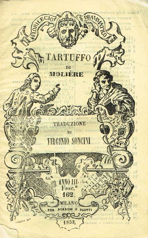 Tartuffo. Commedia in cinque atti - Molière - copertina