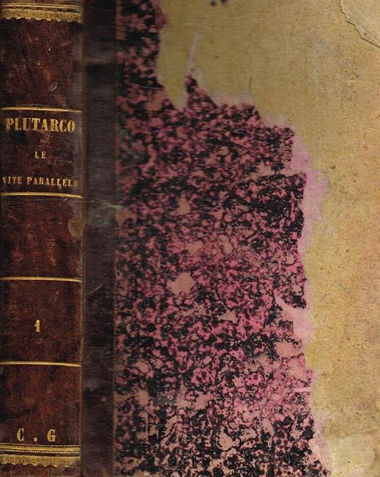 Le vite parallele vol.I. Versione di Girolamo Pompei - Plutarco - copertina