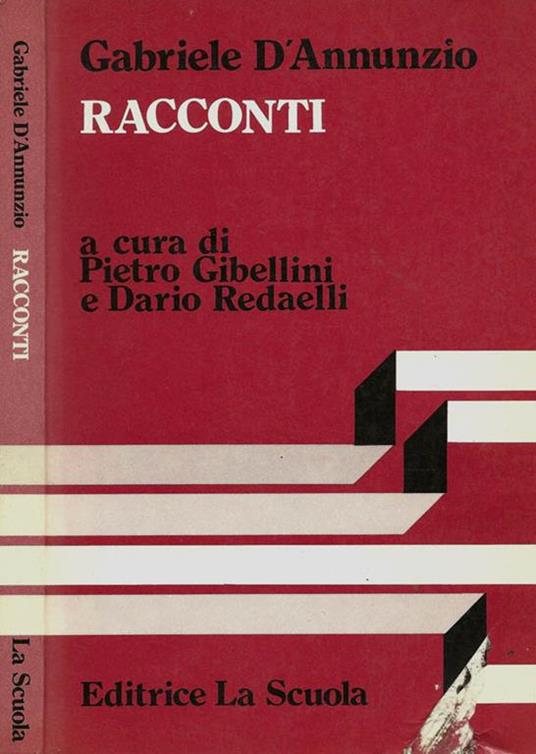 Racconti - Gabriele D'Annunzio - copertina