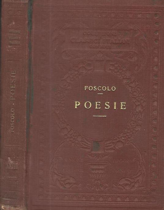 Poesie - Ugo Foscolo - copertina
