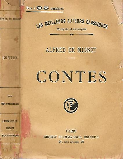 Contes - Alfred de Musset - copertina