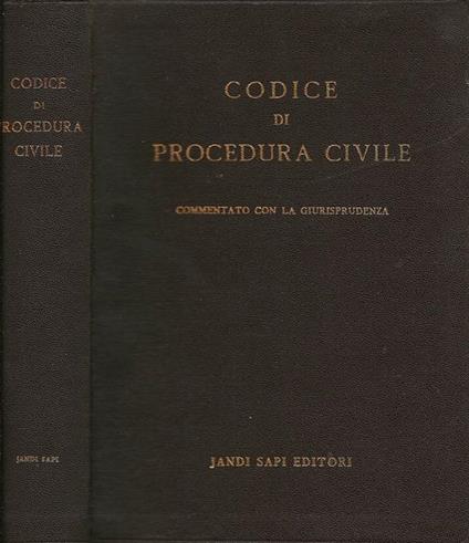 Codice di procedura civile - copertina