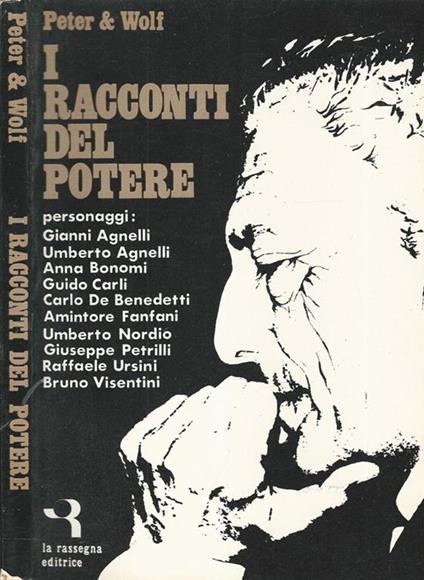 I racconti del potere - Peter & Wolf - copertina