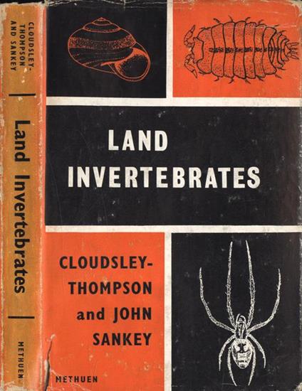 Land invertebrates - Cloudsley Thompson - copertina