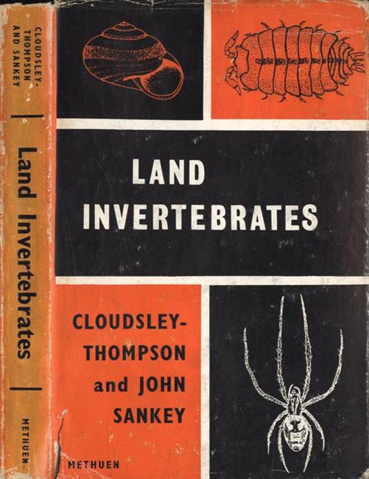 Land invertebrates - Cloudsley Thompson - copertina