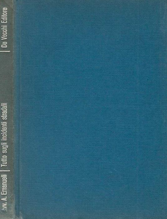 Tutto sugli incidenti stradali - copertina