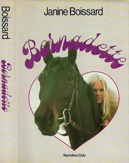 Bernadette - Janine Boissard - copertina