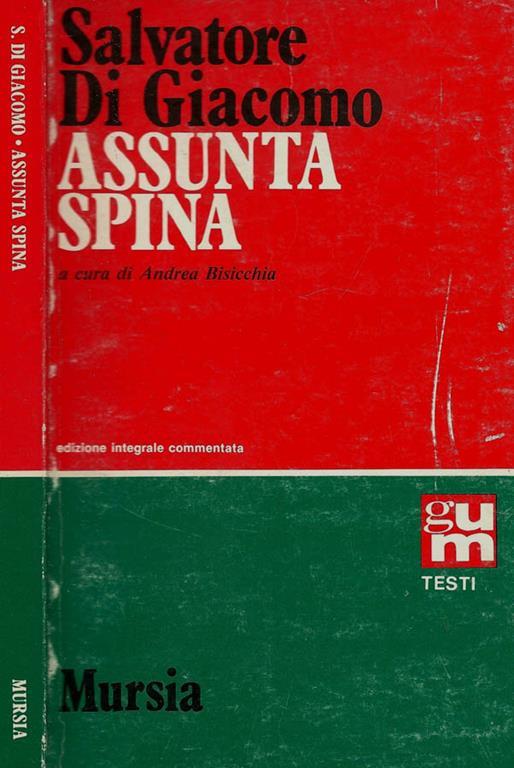 Assunta Spina - Salvatore Di Giacomo - copertina
