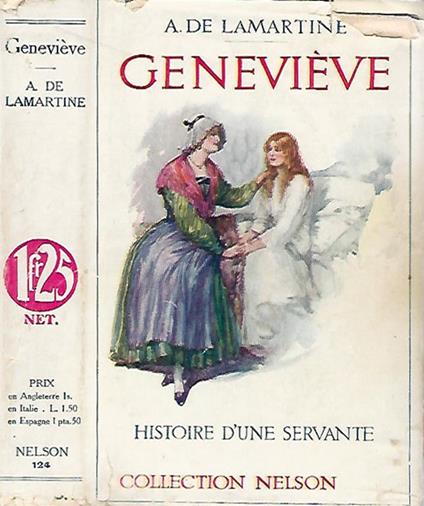 Geneviéve. Histoire d'une Servante - Alphonse de Lamartine - copertina