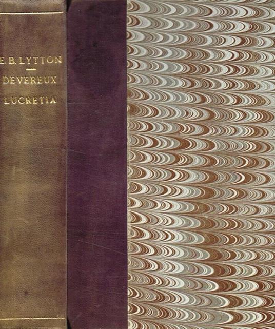Devereux. Lucretia - Edward Bulwer Lytton - copertina