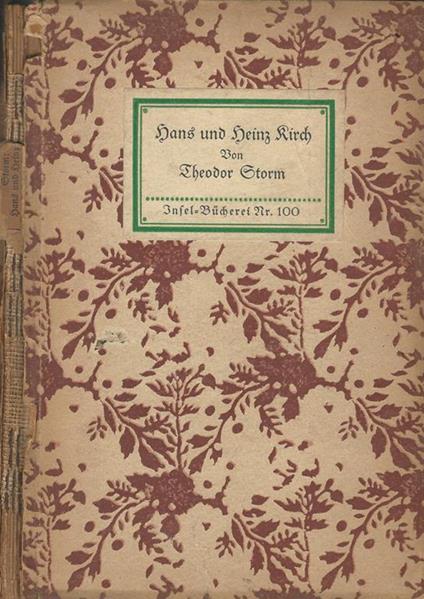 Hans und Heinz Kirch - Theodor Storm - copertina