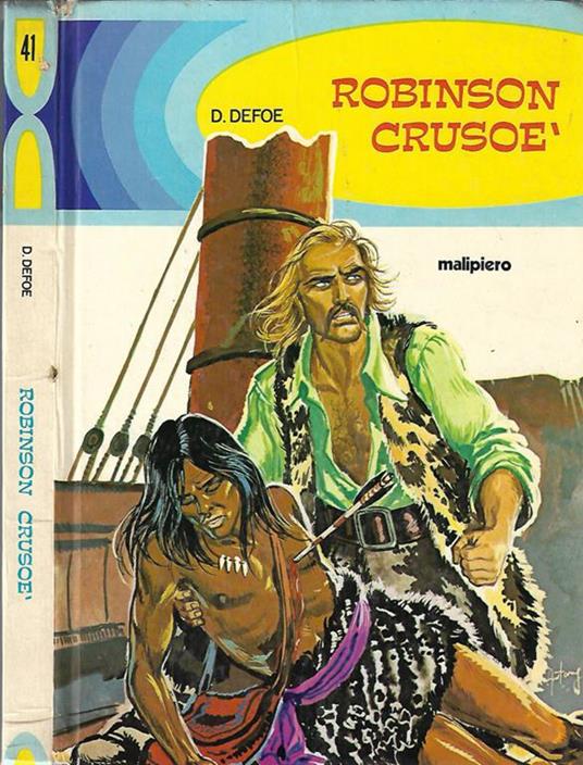 Robinson Crusoè - Daniel Defoe - copertina