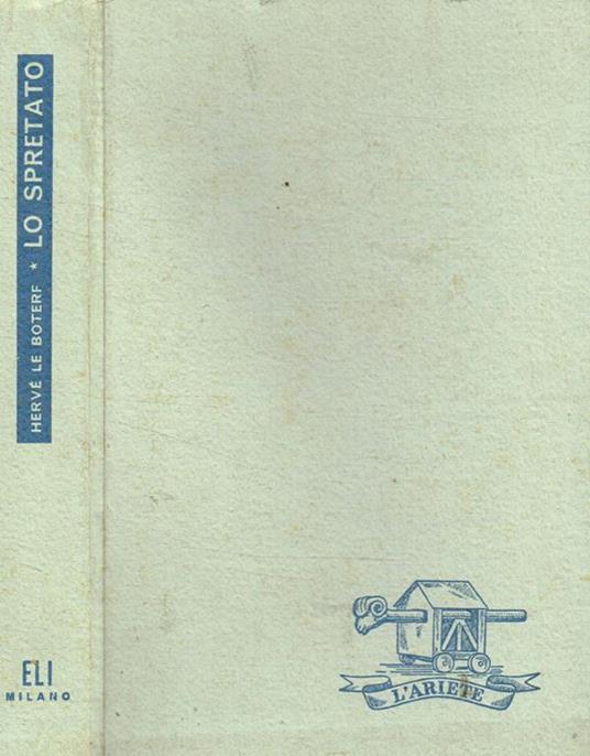 Lo spretato - Hervé Le Boterf - copertina