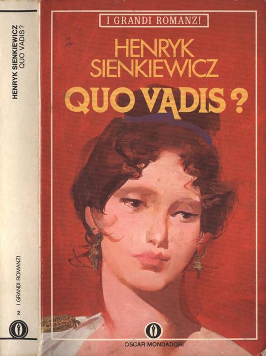 Quo vadis? - Henryk Sienkiewicz - copertina