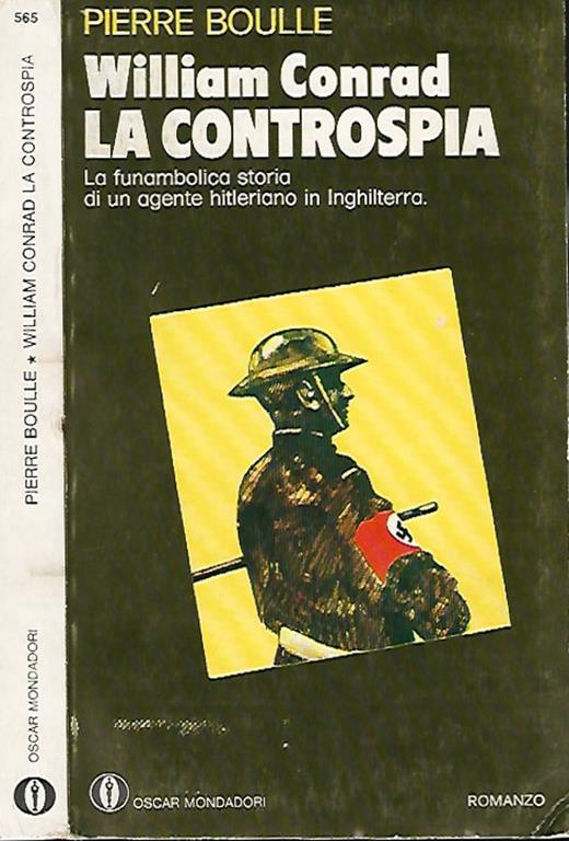 William Conrad, La controspia - Pierre Boulle - copertina
