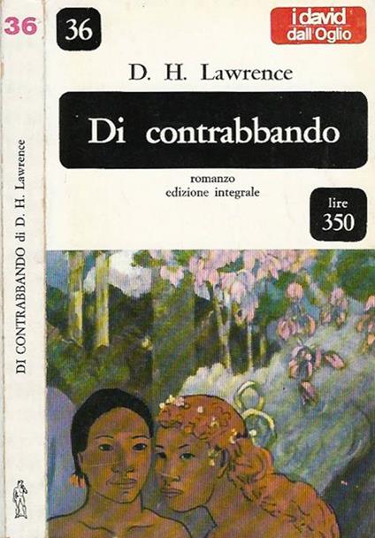 Di contrabbando - David Herbert Lawrence - copertina