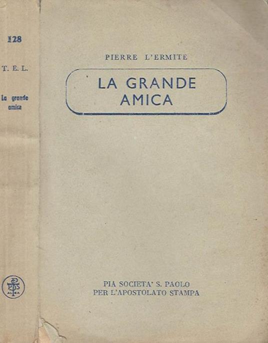 La grande amica - Pietro l'eremita - copertina
