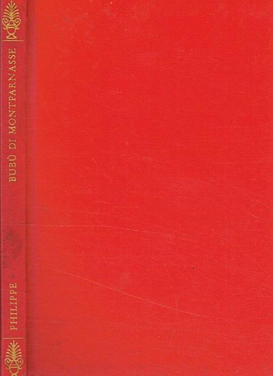 Bubù di Montparnasse - Charles-Louis Philippe - copertina