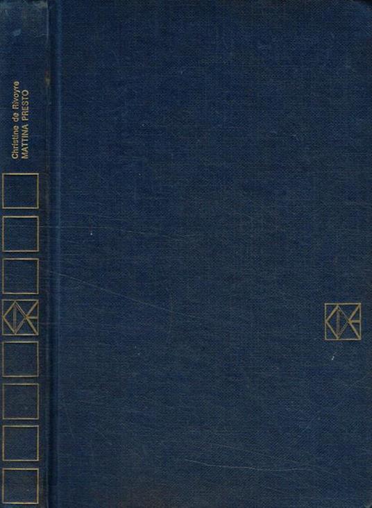Mattina presto - Christine de Rivoyre - copertina