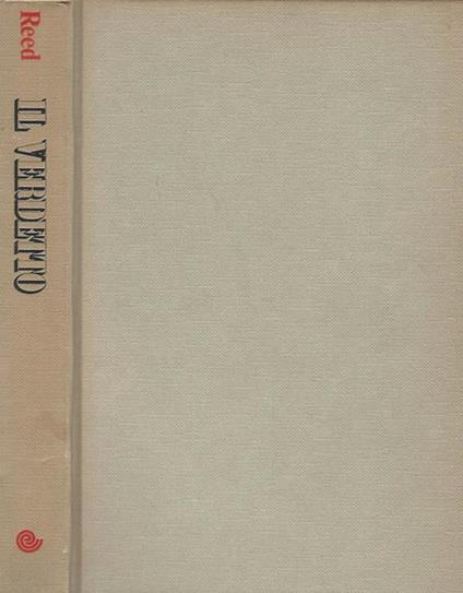 Il verdetto - Barry Reed - copertina