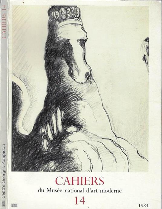 Chaiers Anno 1984 N° 14. Du Mnusée national d'art moderne - Jean Maheu - copertina