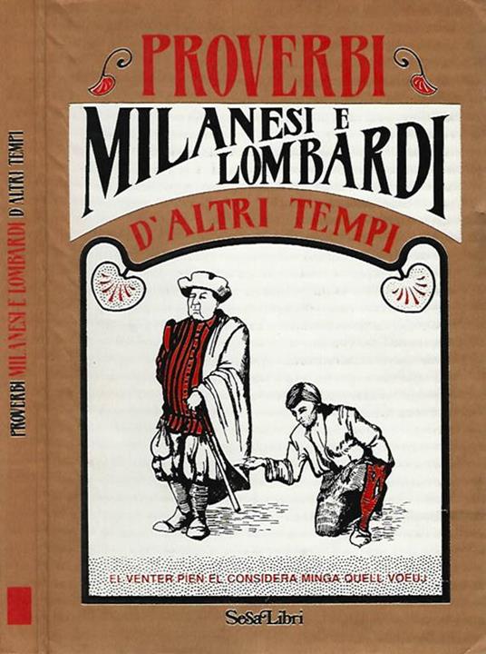 Proverbi milanesi e lombardi d'altri tempi - Franco Fava - copertina