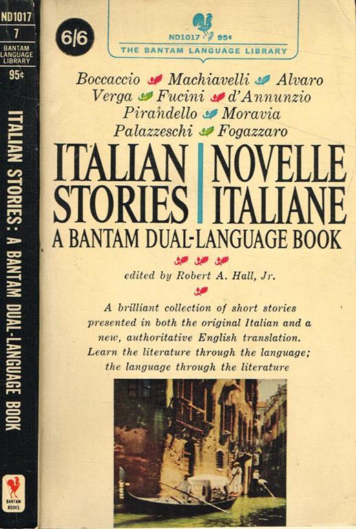 Italian stories/novelle italiane. A Bantam dual-language book - copertina