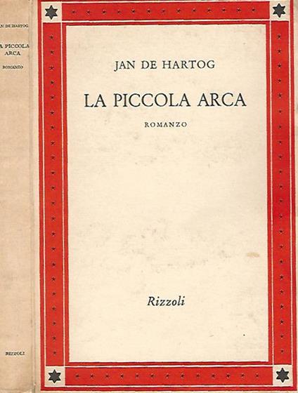 La piccola arca - Jan De Hartog - copertina