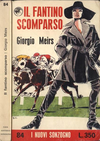 Il fantino scomparso - Giorgio Meirs - copertina
