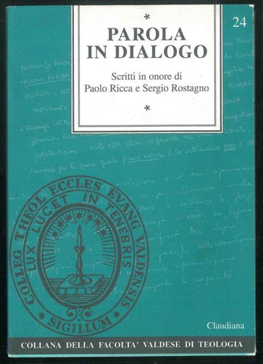 Protestantesimo. Parola in dialogo. Scritti in onore di Paolo Ricca e Sergio Rostagno. Vol. 58: 2-3 - 2003 - copertina