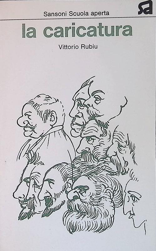 La caricatura - Vittorio Rubiu - copertina