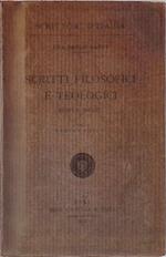 Scritti filosofici e teologici editi e inediti