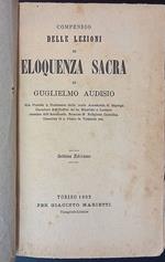 Compendio delle lezioni di eloquenza sacra