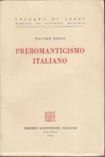 Preromanticismo italiano