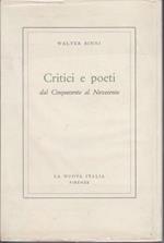 Critici e poeti dal Cinquecento al Novecento