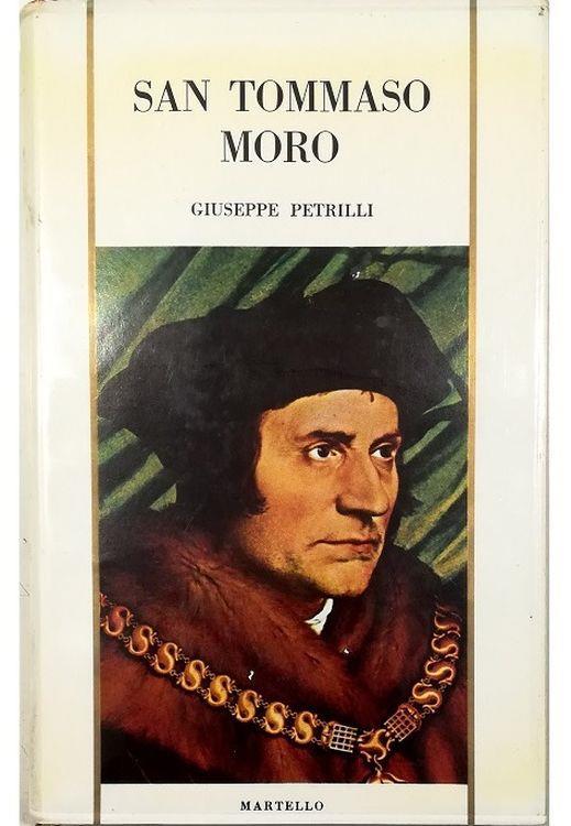 San Tommaso Moro - Giuseppe Petrilli - copertina